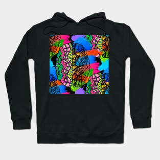 Outside the Lines (Left Brain - Right Brain) Hoodie
